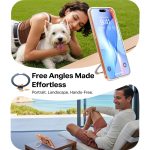New-MAGIC JOHN 2-Pack Screen Protector for iPhone, Samsung, and Google–Crystal Clear, Scratch-Resistant, Ultra-Smooth Touch, Privacy Protection, Circular Polarized Eye Protection, Easy Installation - Image 5